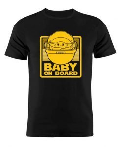 Yoda Baby on Board T-Shirt SR3D