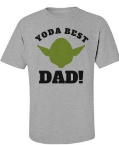Yoda Best Dad T Shirt SR3D
