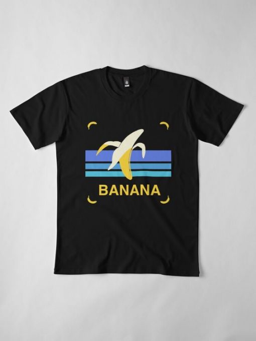 banana In 80s T Shirt SR3D