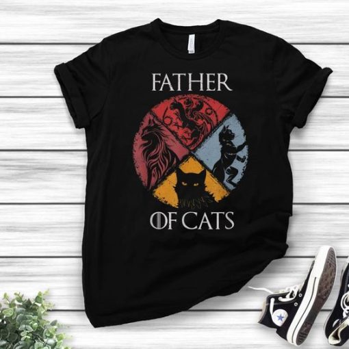 father of cats T Shirt SR6D