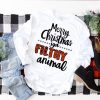 flithy animal christmas sweatshirt Fd4D