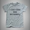 food and boybands T-shirt RS21D