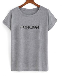 foreign t-shirt EL2D