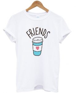 friends coffee t-shirt EL2D