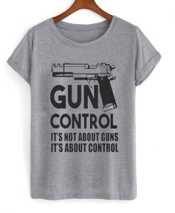 gun control t-shirt EL2D