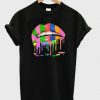 lips rainbow t-shirt Fd4D