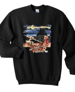 street fighter sweatshirt EL5D