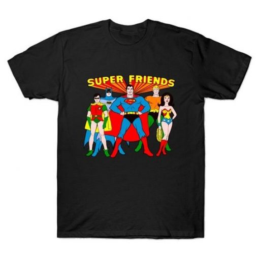 super friends T Shirt FD4D