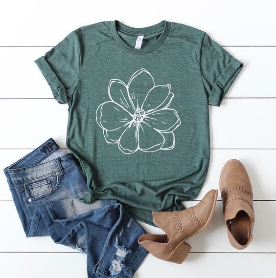 Magnolia Flower T-Shirt FD13J0