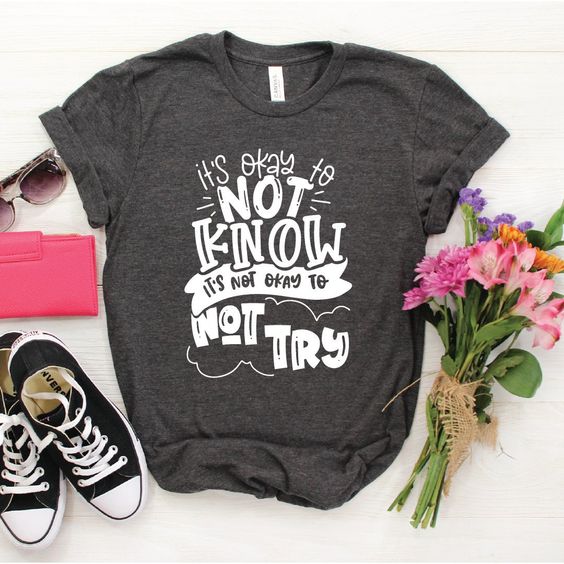 Not to Know T Shirt SR2J0