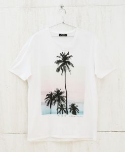 Palm White Tshirt FD13J0