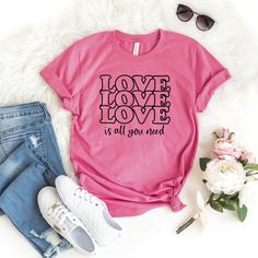 Pink Love Tshirt EL31J0