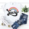 Rainbow Teacher Tshirt EL28J0