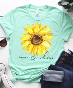 Rise and Shine Sunflower Tshirt FD13J0