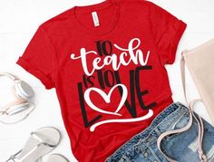 Teacher Love Tshirt EL31J0