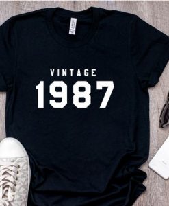 Vintage 1987 T Shirt SR2J0