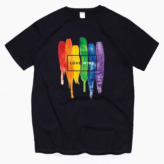 Love Wins T Shirt SR6F0