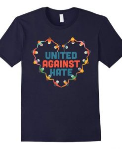 Mens United Against T-Shirt ND1F0