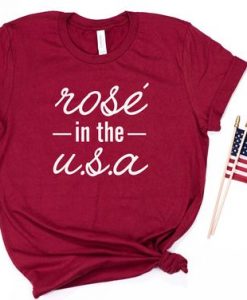 Rose in the USA T-Shirt ND1F0