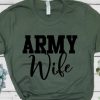 Army Wife T Shirt AN20M0