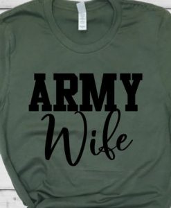 Army Wife T Shirt AN20M0