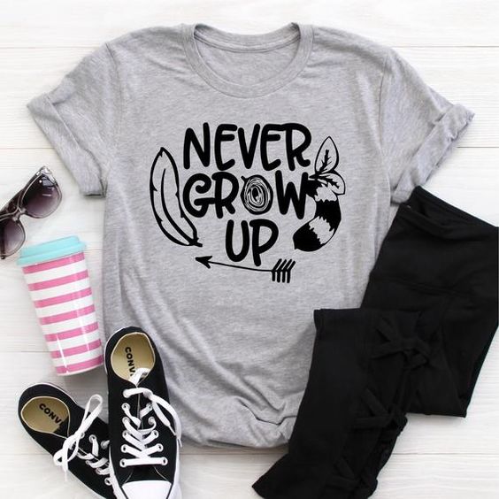 Never Grow Up T Shirt AN20M0