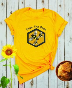 Save The Bees T Shirt AF16A0