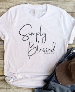 Simply Blessed T Shirt AF16A0