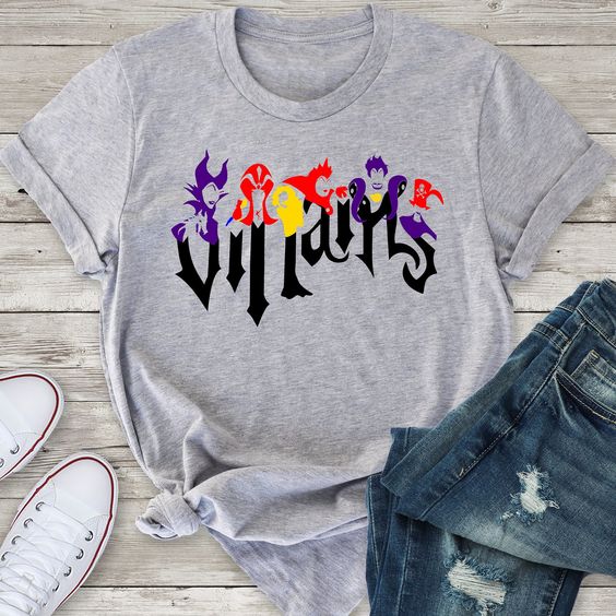 Villains T Shirt AN2A0
