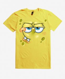 SpongeBob Face Smirk T-Shirt FD13JN0