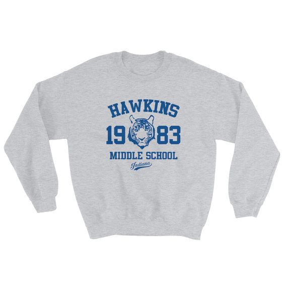 Hawkins middle school Sweatshirt AL9JL0