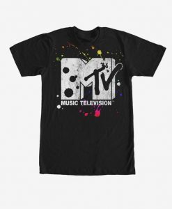 MTV paint splatter T Shirt AL13JL0