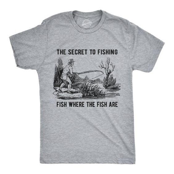 Mens fishing T Shirt AL13JL0