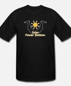 Solar power bottom T Shirt AL13JL0