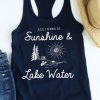 Sunshine and lake water Tanktop AL15JL0