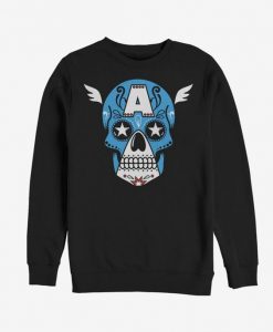 Captain america sugar skull Sweatshirt AL8AG0