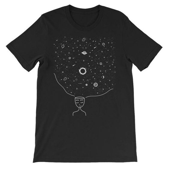 Galaxy In Her Mind T-Shirt AL18AG0