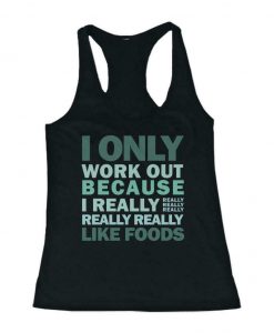I Only Work Out Tanktop AL26AG0