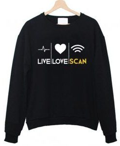 Live lobe scan Sweatshirt AL8AG0