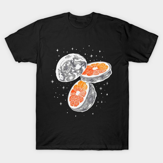 Moon Lemon Cool Funny Design T-Shirt AL18AG0