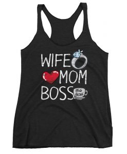 Wife Mom Boss Tanktop AL26AG0