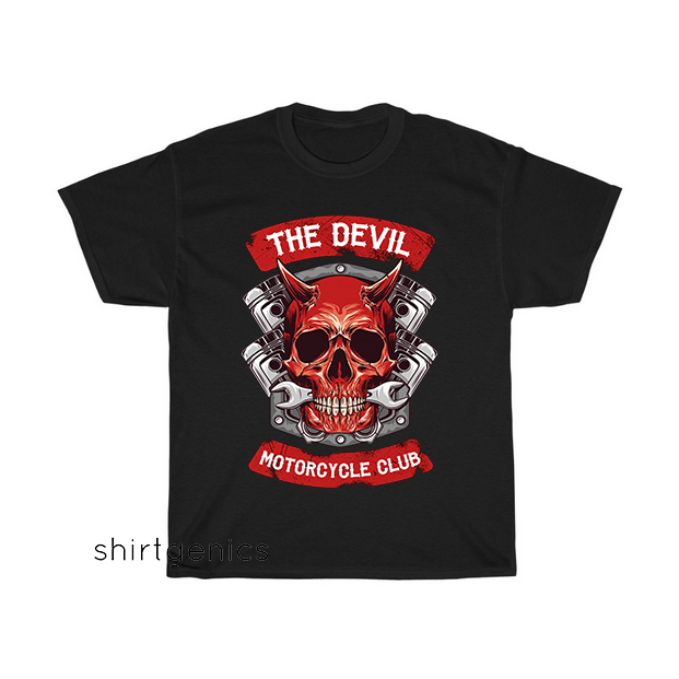 Devil and piston T-Shirt EL22D0