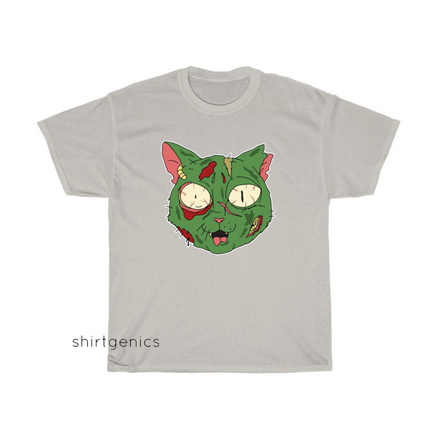 Zombie Cat Cartoon T-shirt SY30JN1