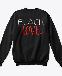 Black Love Sweatshirt EL4F1
