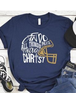 Football Helmet T-Shirt SR16F1