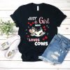 Girl a Cow T-Shirt SR16F1