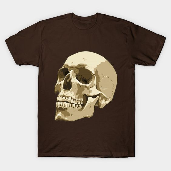 Human Skull T-Shirt NT24F1