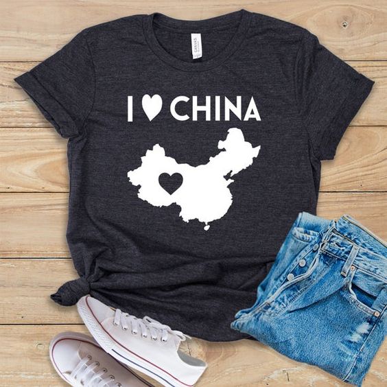 I Love China T-Shirt SR16F1