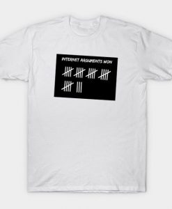 Internet Arguments Won T-Shirt IM27F1