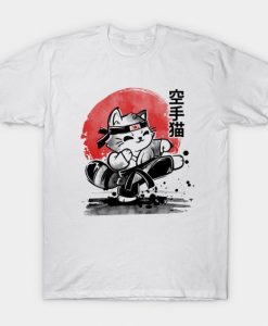 Karate cat T-Shirt DA10F1